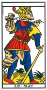 Tarot de Marseille - Le Mat